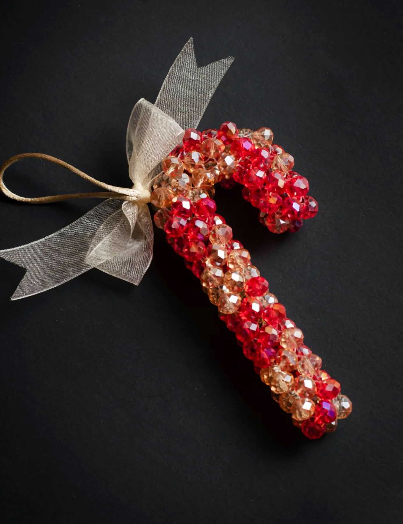 Christmas tree ornament two color Large size (Length13 cm ×wide 6.5 cm)